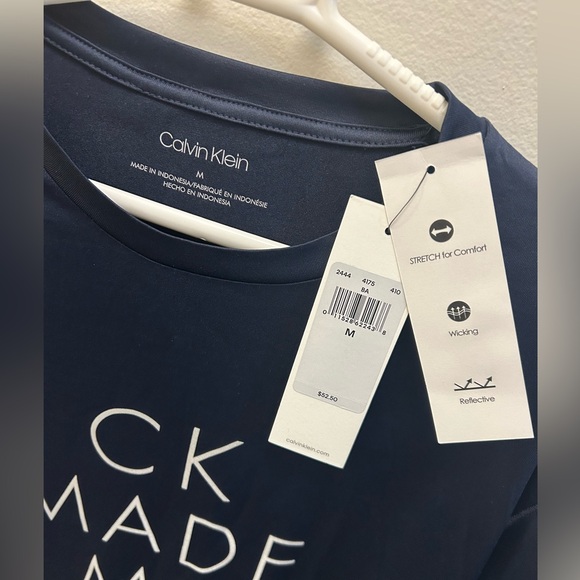 Calvin Klein Man Long Sleeve T Shirt BRAND NEW NWT - Picture 3 of 4